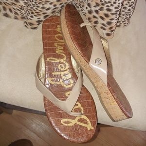 Sam Edelman | faux patent nude sandal tanya 9